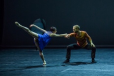 Sydney Dance Company's Quintett featuring Jesse Scales and Cass Mortimer Eipper 2. Photo by Peter Greig